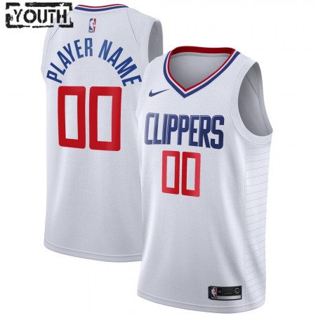 Dres Los Angeles Clippers Prilagođeni 2020-21 Nike Association Edition Swingman - Dječji